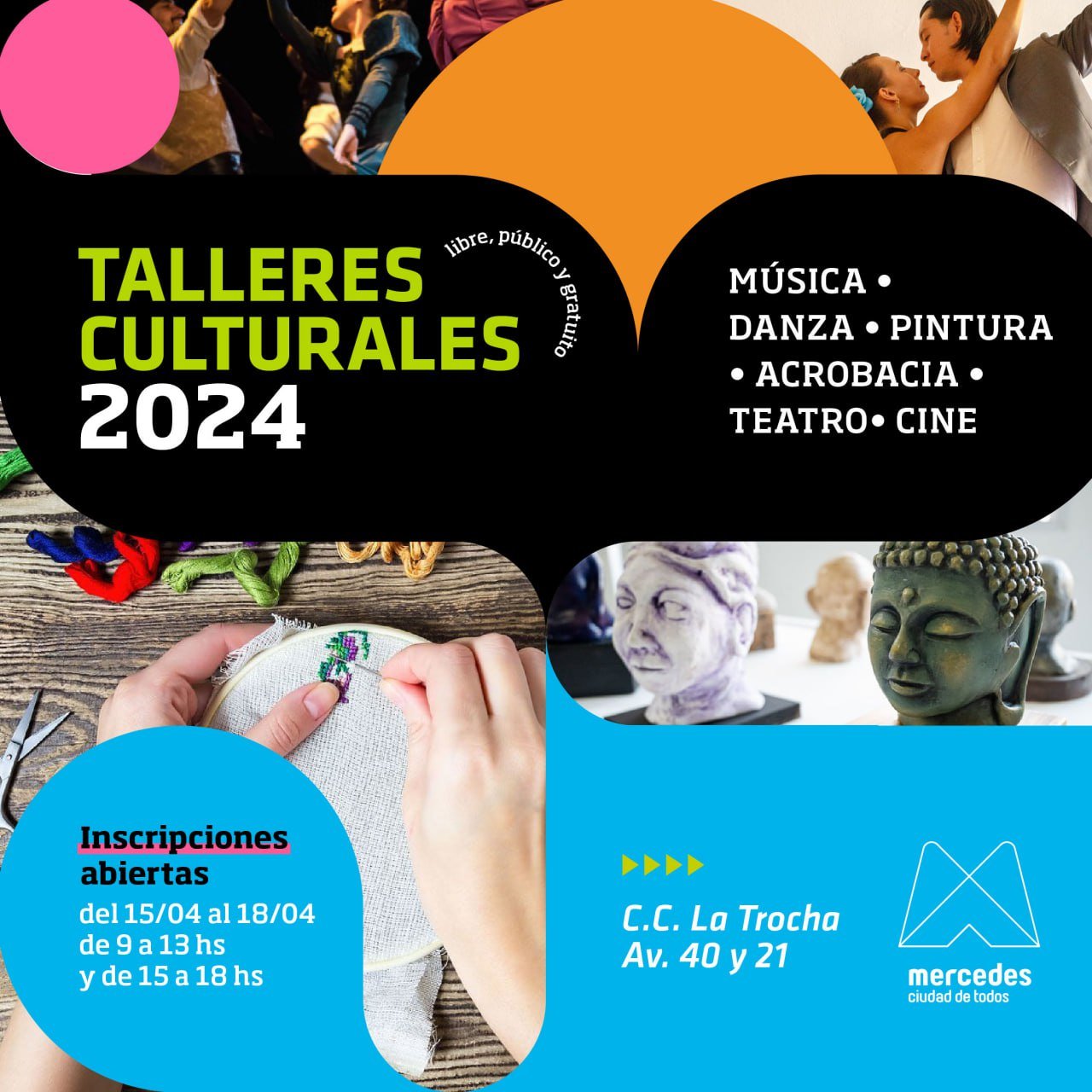 Se abre la inscripción a los talleres culturales 2024