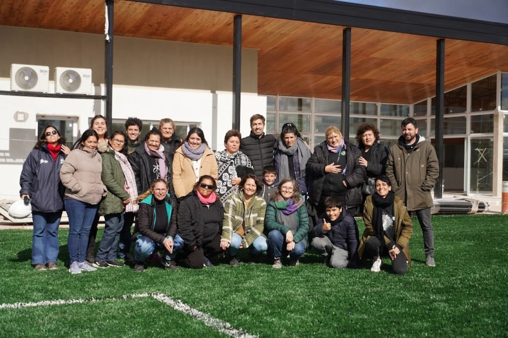 Obra: provincia y municipio están por terminar bellísima obra en Mutti para toda la zona