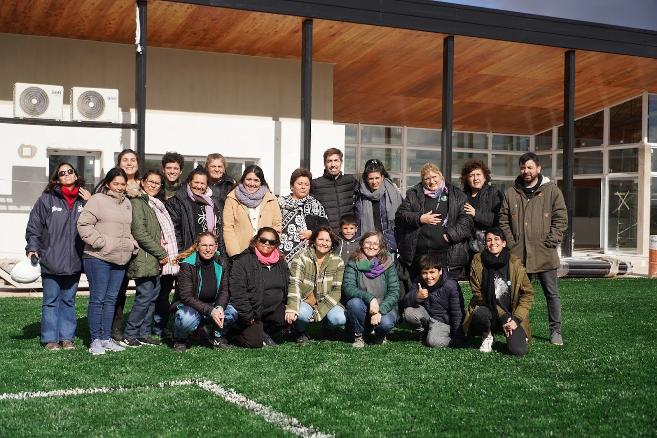 Obra: provincia y municipio están por terminar bellísima obra en Mutti para toda la zona