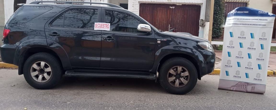 Quiso ingresar a Mercedes con camioneta robada y terminó detenido