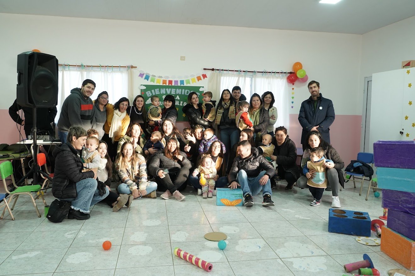 Con mucha alegría y tras gran esfuerzo reabrió el Jardín Espacio Primera Infancia San Justo
