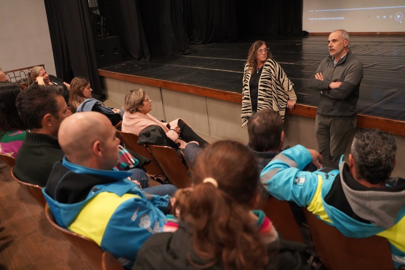 Se proyectó el documental “Pandemia, gestionar lo desconocido”