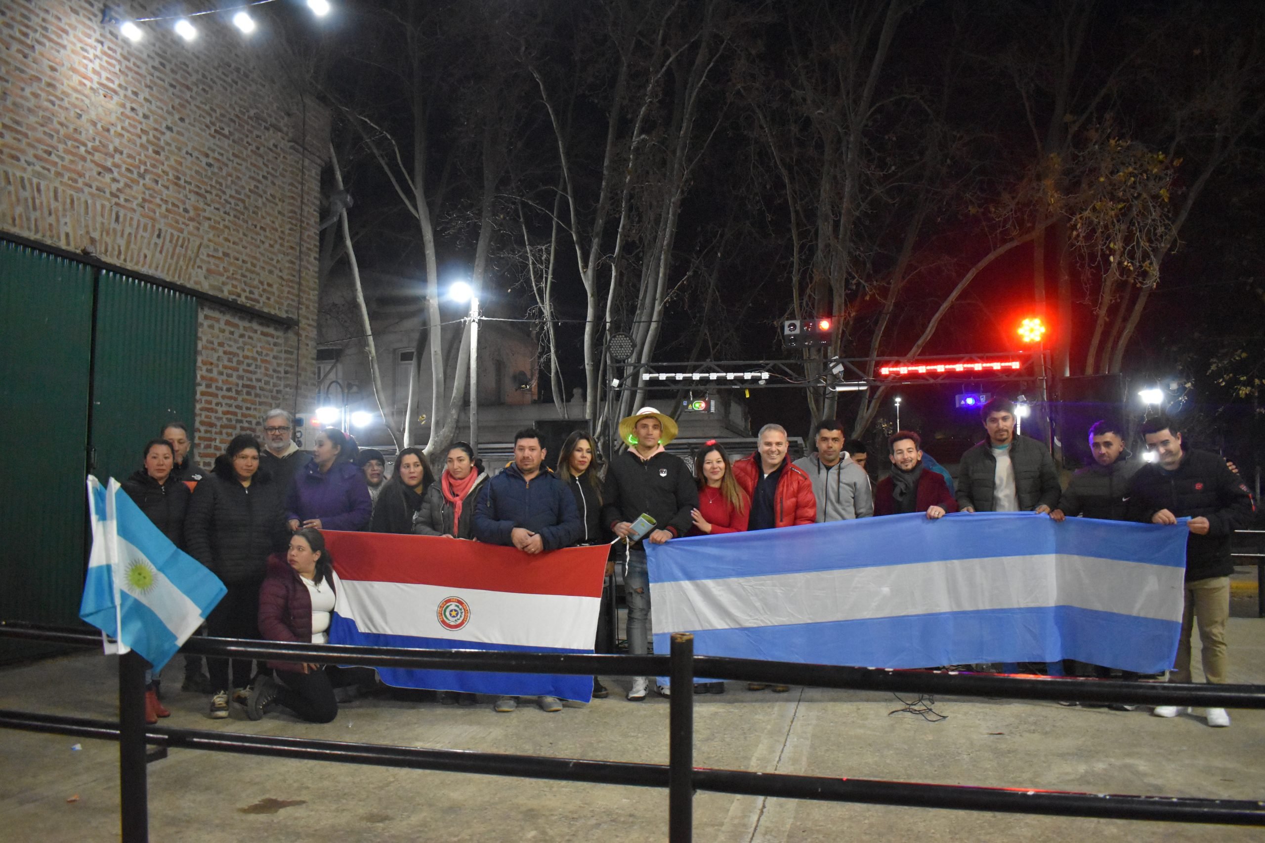 Comunidad Paraguaya mercedina celebró en La Trocha