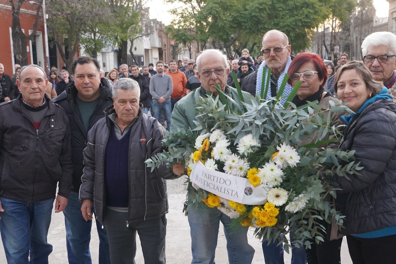 Homenaje a Perón dejó un fuerte lazo de unidad de las agrupaciones mercedinas