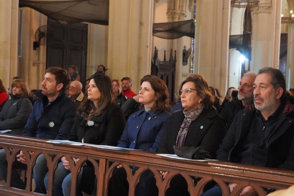 Ustarroz participó del tradicional Te Deum patrio oficiado por + Jorge Eduardo