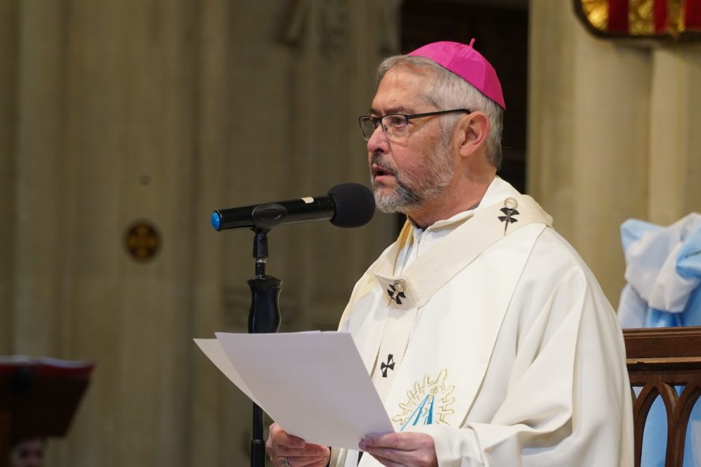 Ustarroz participó del tradicional Te Deum patrio oficiado por + Jorge Eduardo