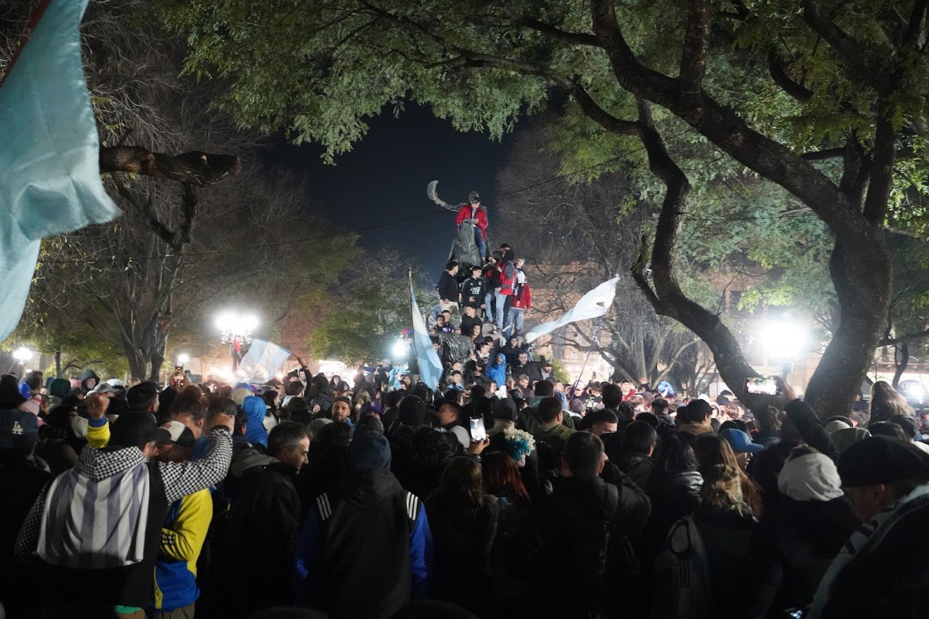 En Mercedes también se festejó el bi campeonato de Argentina