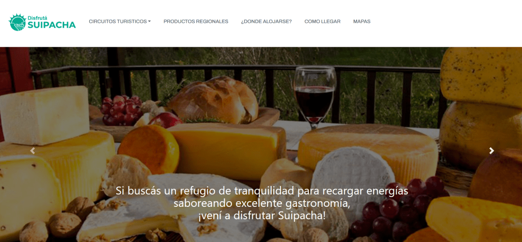 Suipacha presentó su nueva web destinada al turismo