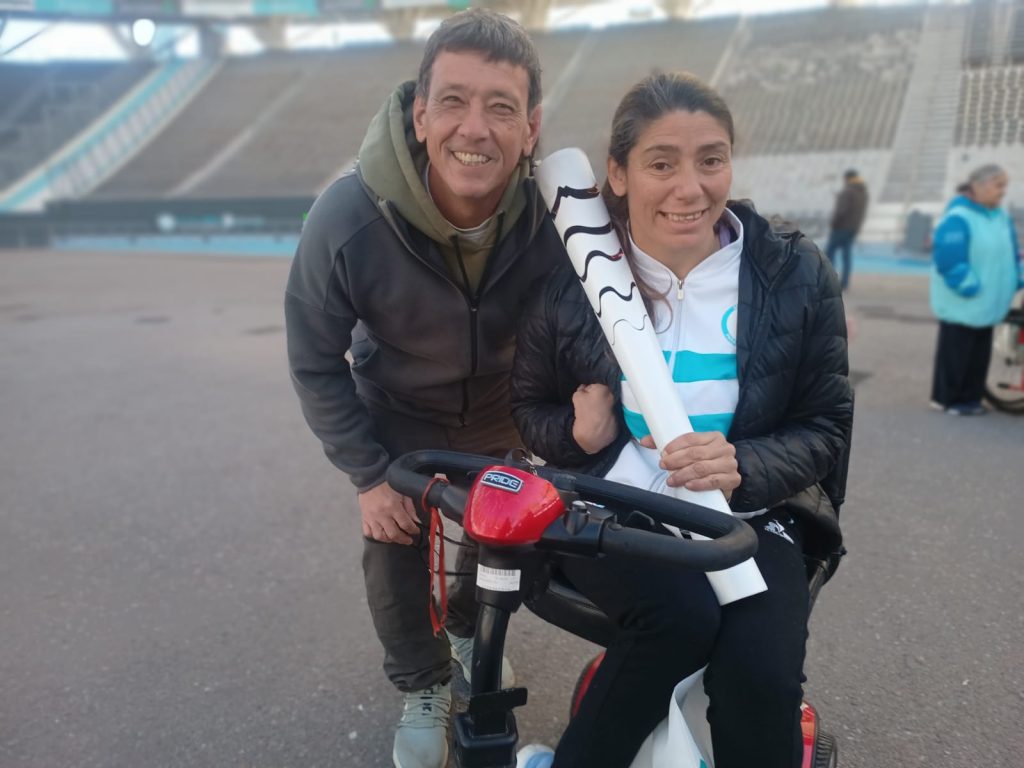 Romina Fernández emprendió el viaje a París 2024
