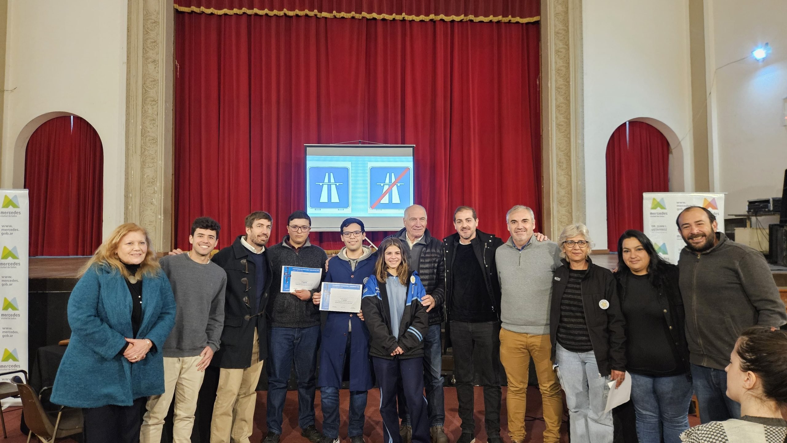 Jóvenes protagonistas de la final de las Olimpiadas de Seguridad Vial