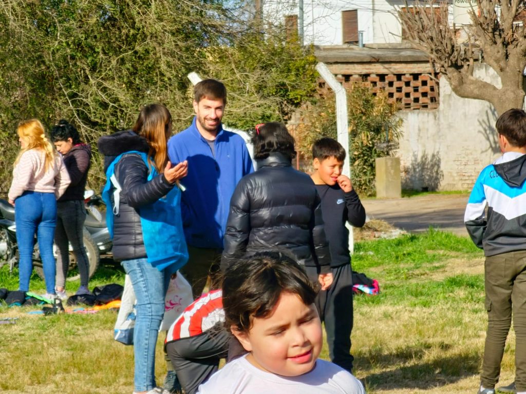 Festejos por el día de la niñez en distintos barrios