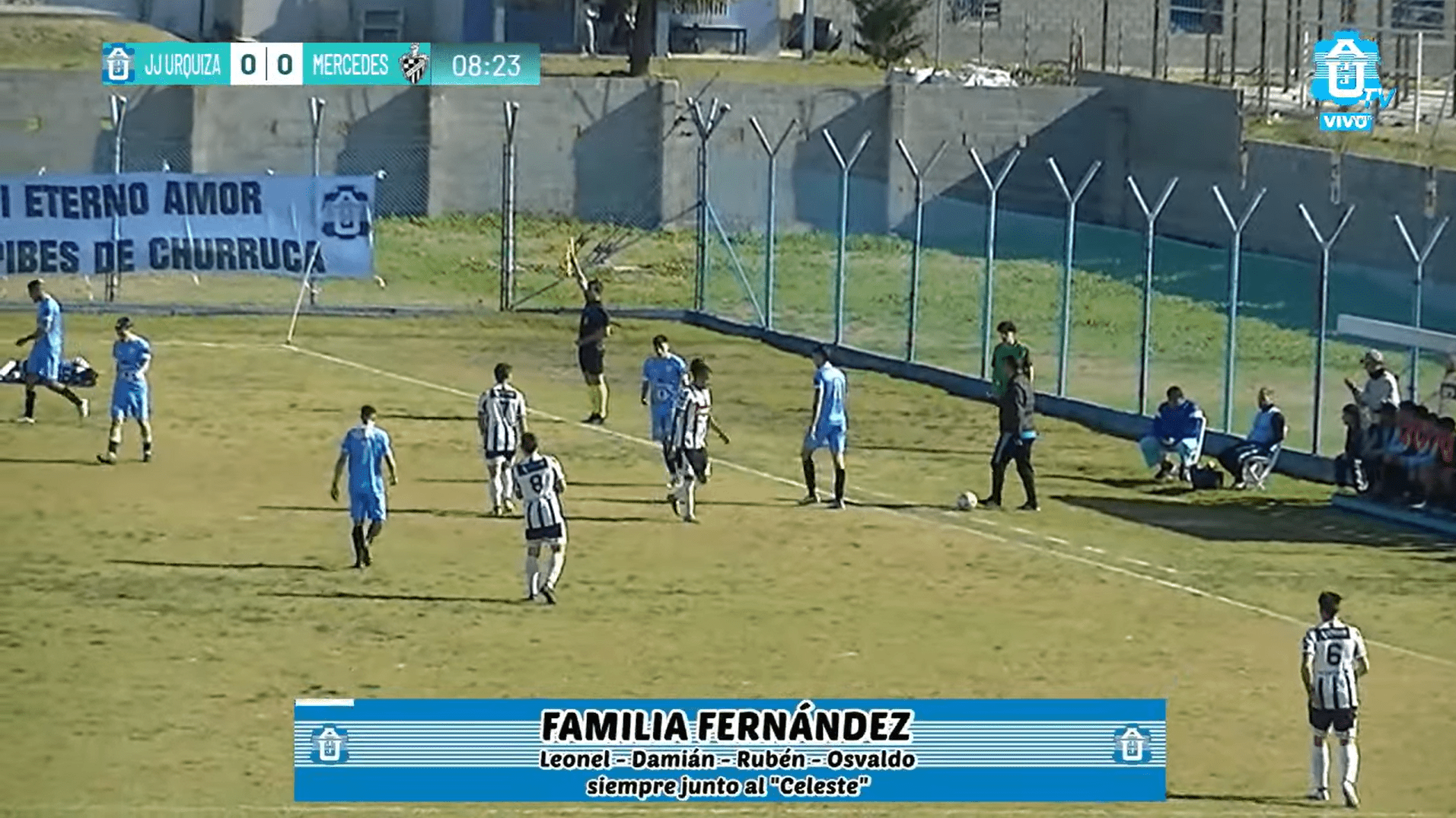 Club Mercedes vs J.J. Urquiza