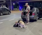Fuerte operativo de control policial en acceso a Mercedes