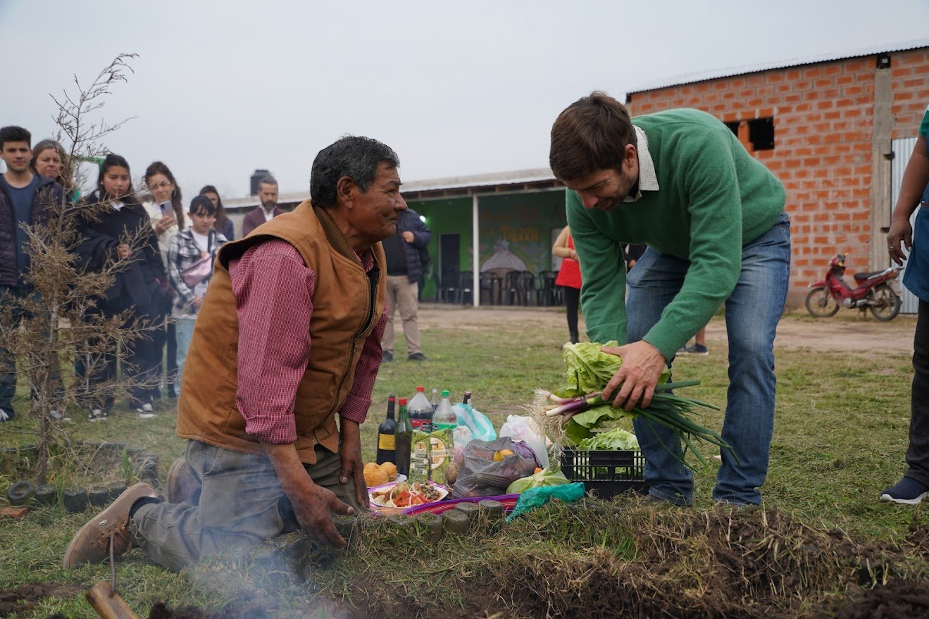 Junto a UTT se conmemoró la Pachamama