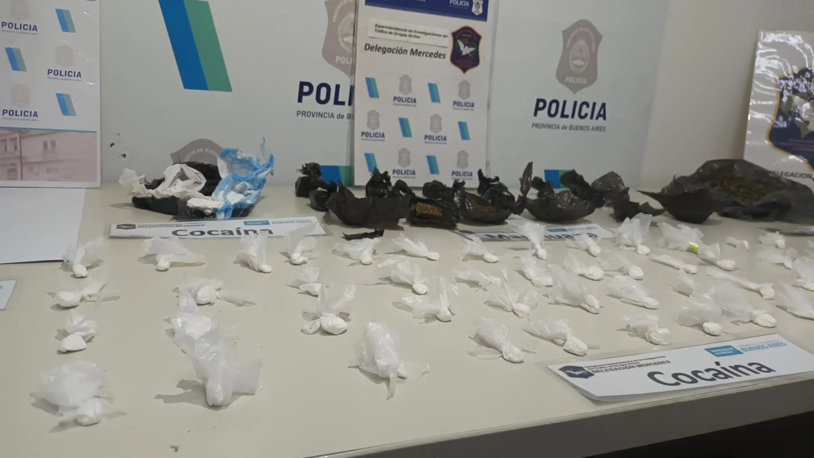 Delegación Departamental de Investigaciones del Tráfico de Drogas Ilícitas de Mercedes