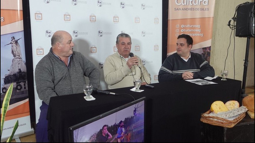 Giles prepara la 3ª. Fiesta del Salame más largo de Argentina