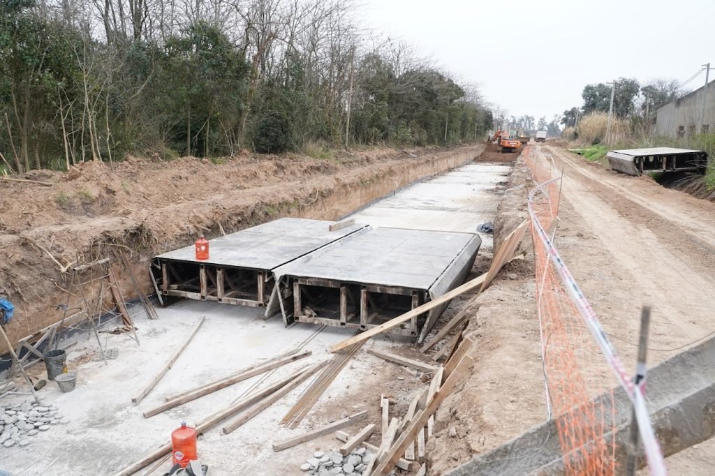 Nueva etapa de la obra pluvial más grande de las últimas décadas