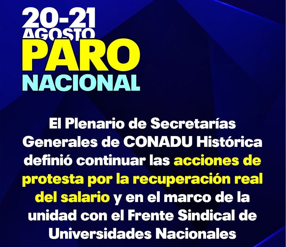 Paro universitario