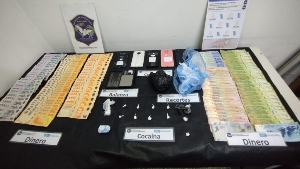 Luján: desarman punto de venta de drogas en Parque Lasa