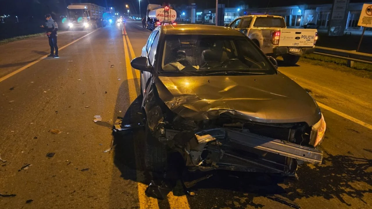 Otro siniestro en la ruta nacional N°5