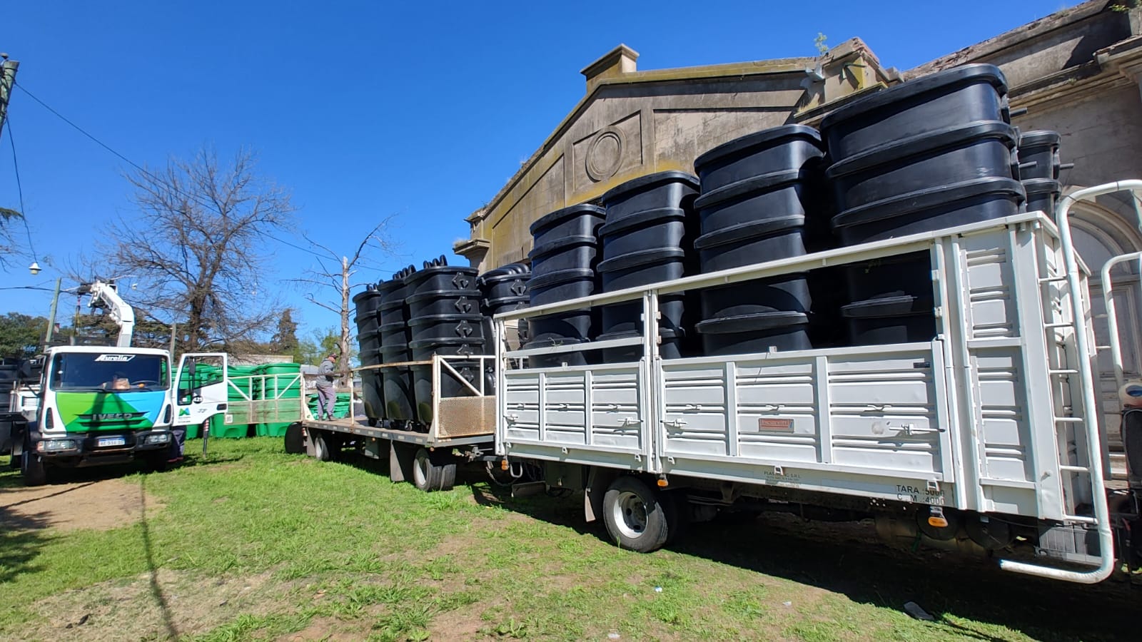 Optimizan el servicio de recolección con 210 nuevos contenedores