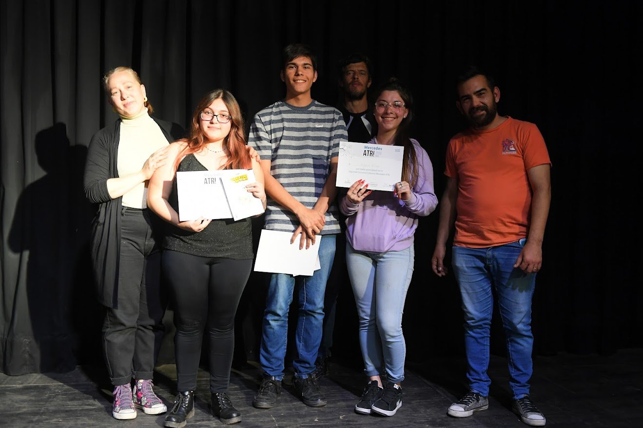 Mailín Villalba y Pedro Latorre, los ganadores del concurso literario ATR
