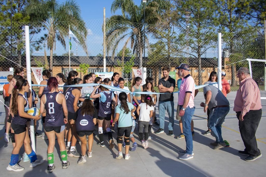 Club Ateneo inauguró nuevo playón deportivo