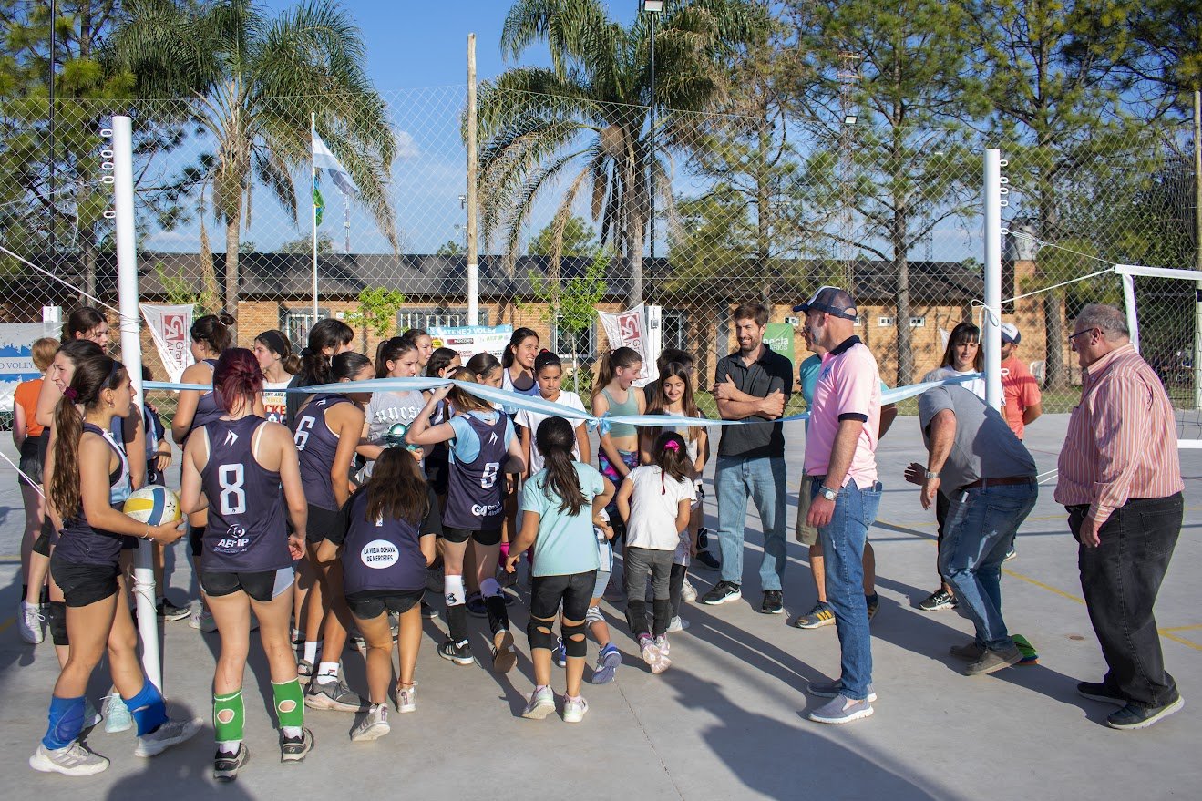 Club Ateneo inauguró nuevo playón deportivo