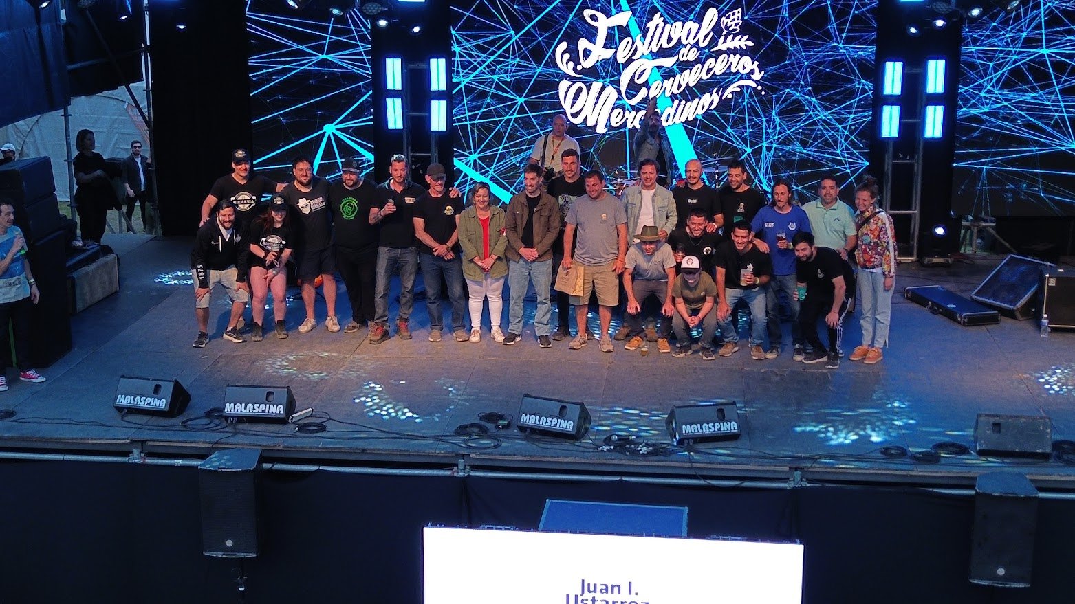 Exitoso y multitudinario Festival de Cerveceros Mercedinos