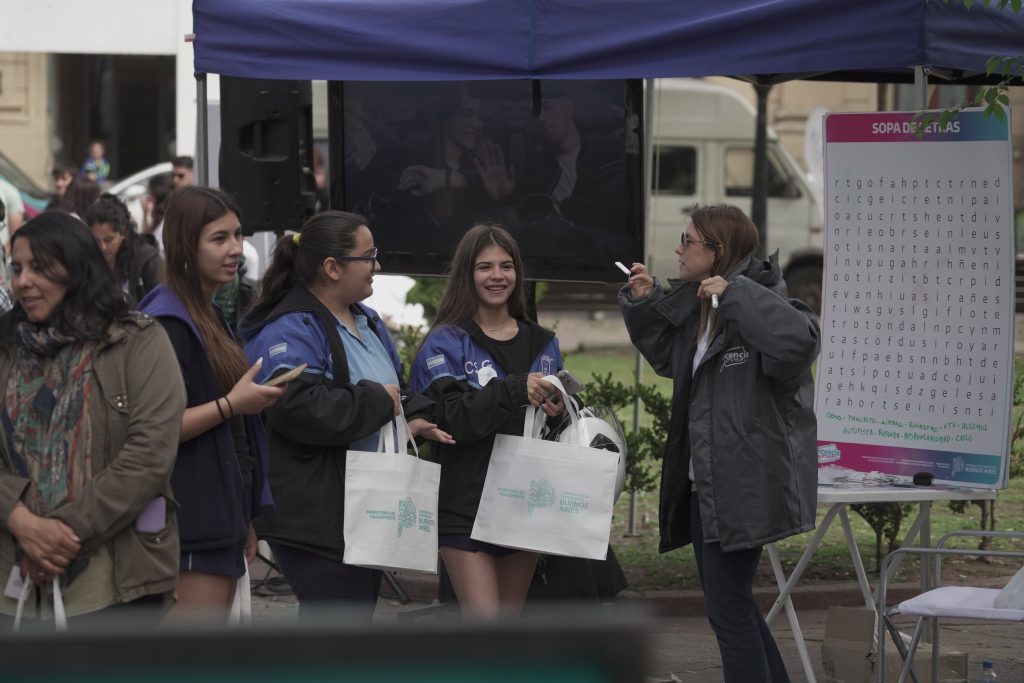 500 alumnos pasaron por el programa "Licencia Jóven" en Plaza San Martín