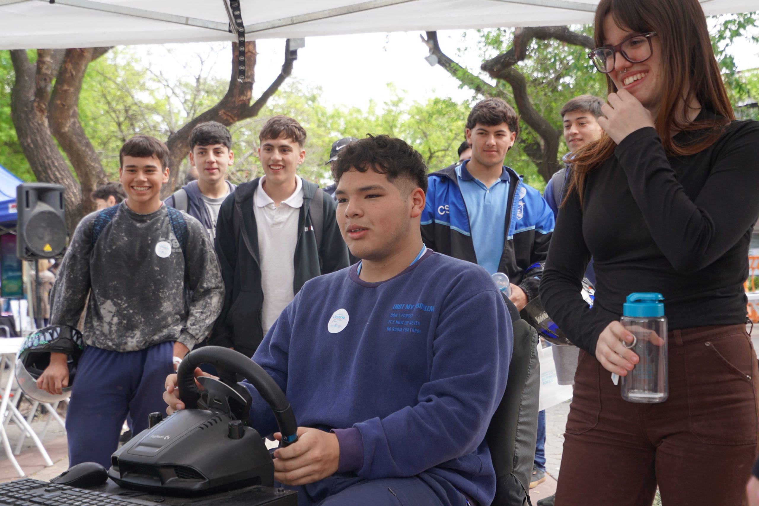 500 alumnos pasaron por el programa "Licencia Jóven" en Plaza San Martín