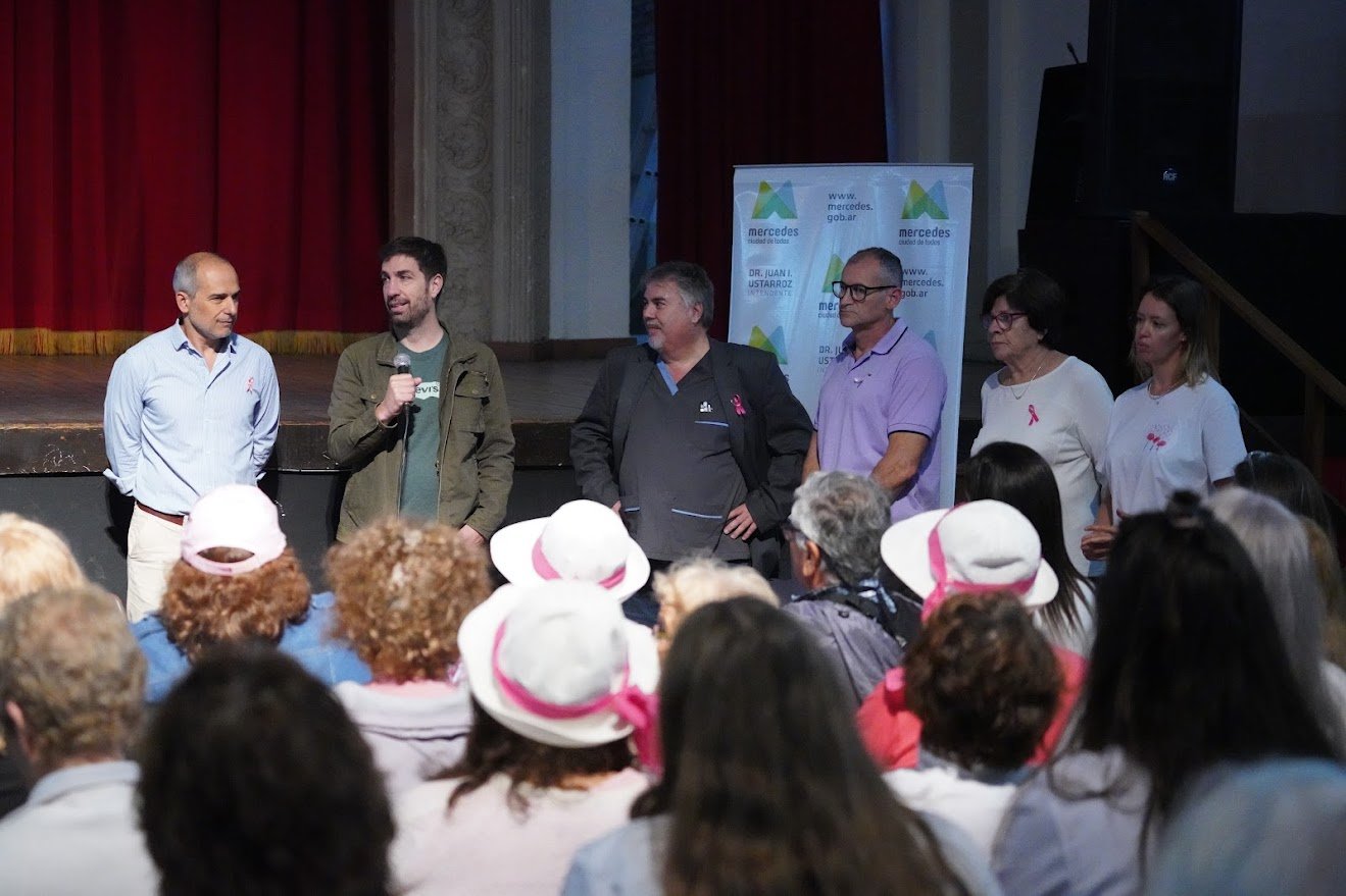 Jornada de concientización y un paso más por el mamógrafo para Mercedes