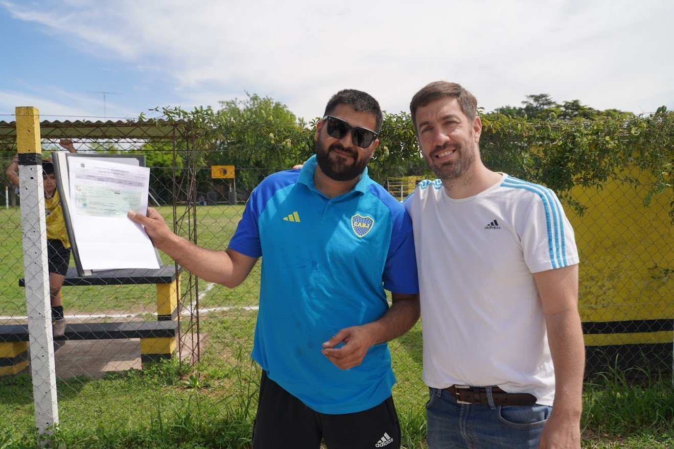 Apoyo a “Los Carteros” para realizar más infraestructura