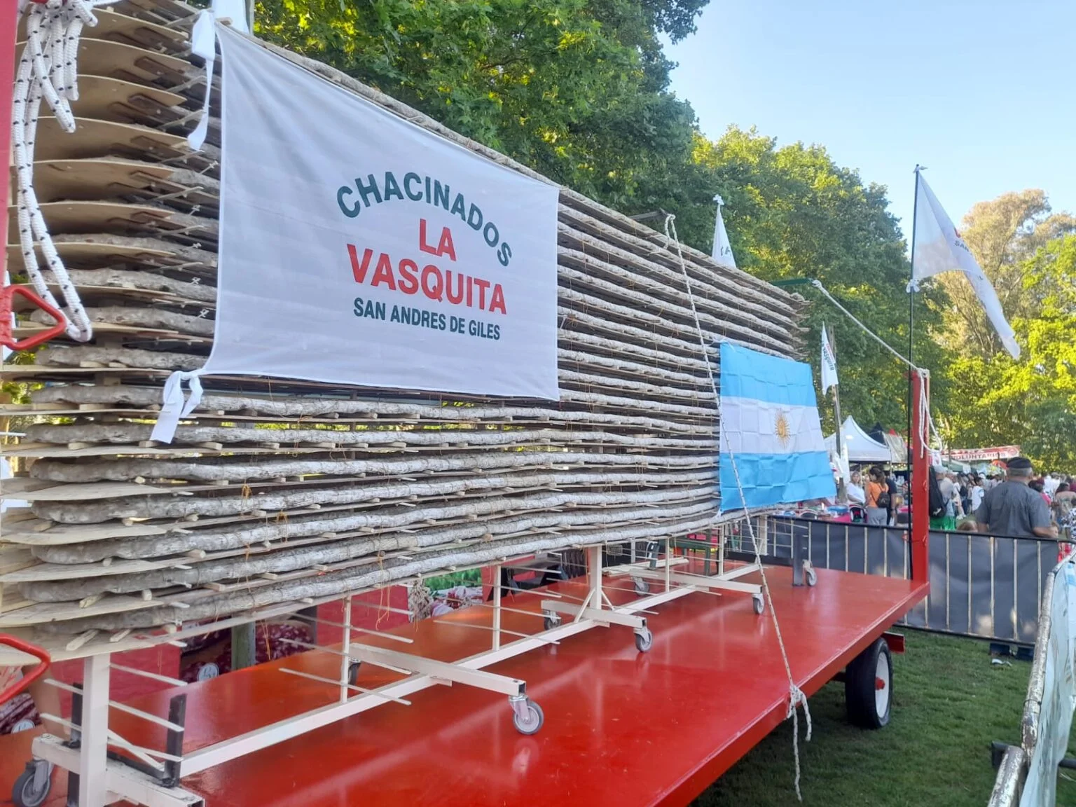 San Andrés Giles volvió a crear el Salame más largo del país