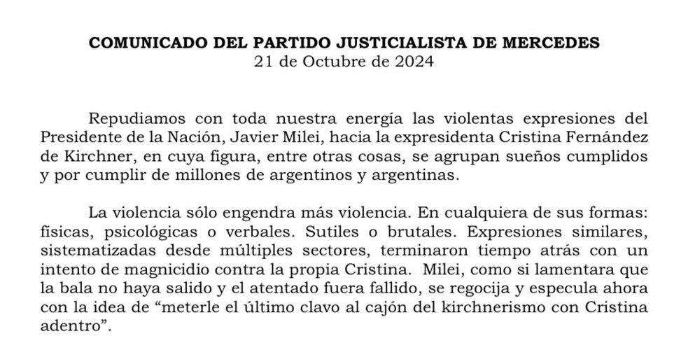 Partido Justicialista Mercedes