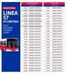 Conocé los nuevos horarios de Atlántida 57