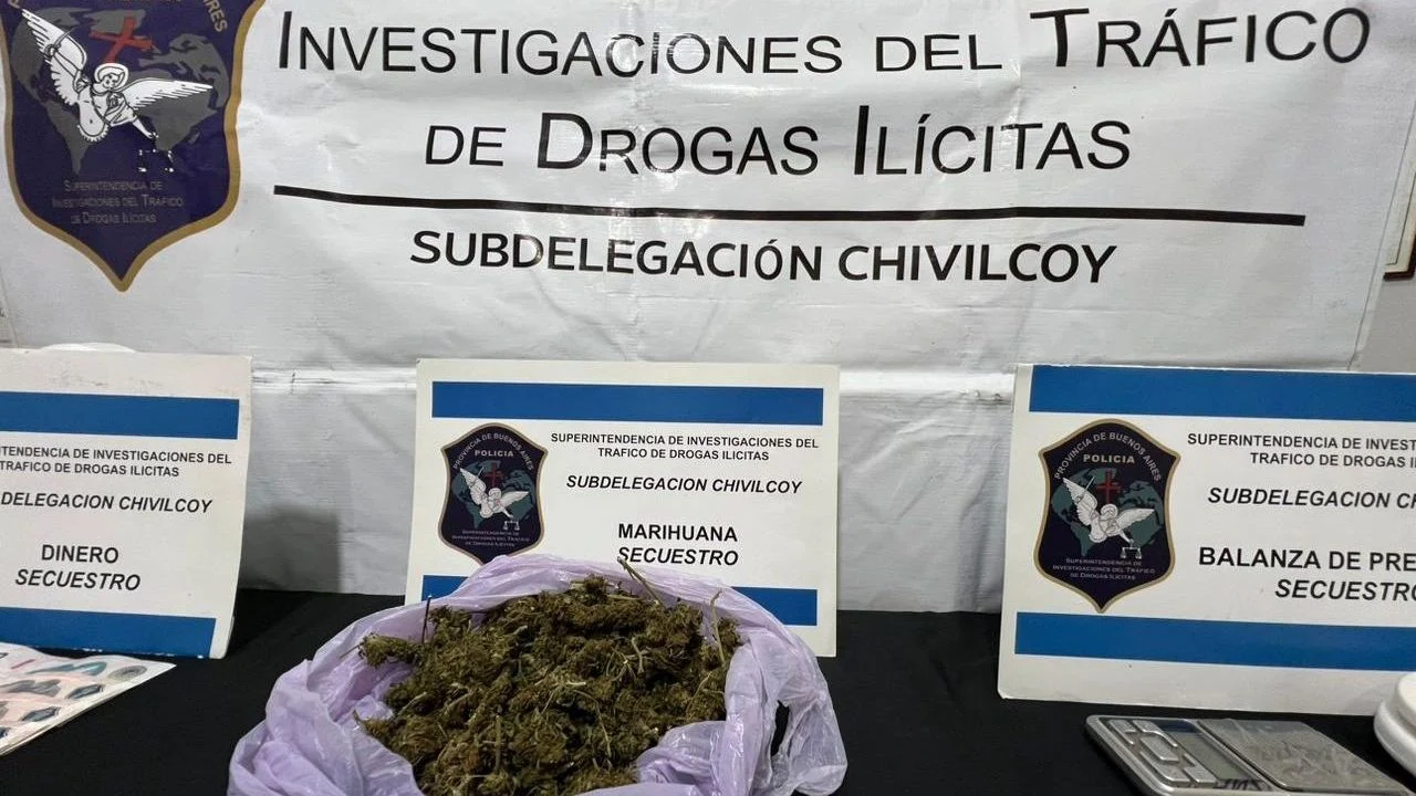 Allanamientos y Detenciones por Tráfico de Drogas en Chivilcoy