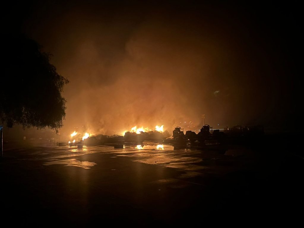 Incendio en fábrica Agrale