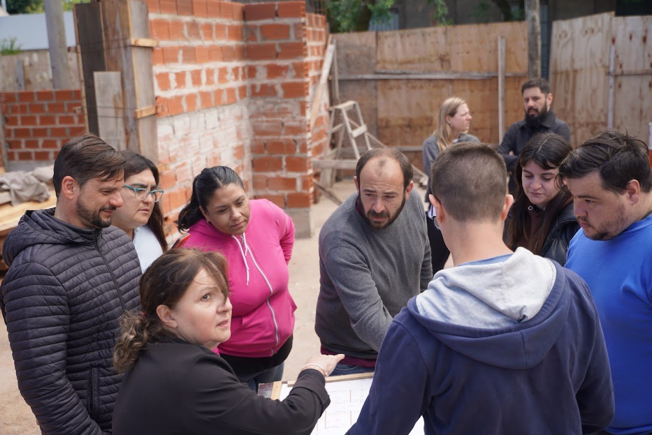 Avanza la construcción del edificio del Instituto de Educación N°7