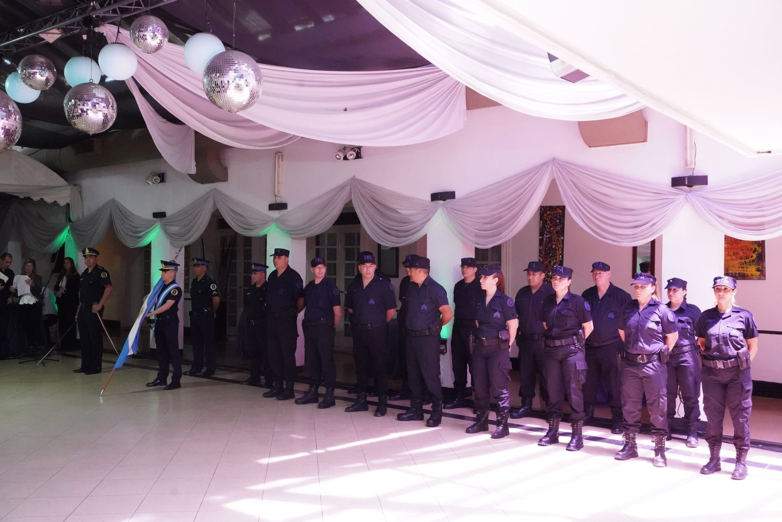 Policía Federal hizo reconocimiento a integrantes de la fuerza