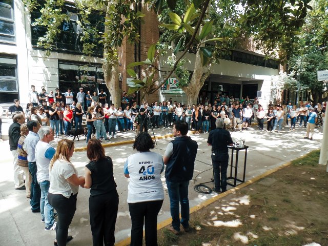 ATUNLu 40 Años: “El orgullo de llamarnos Nodocentes"