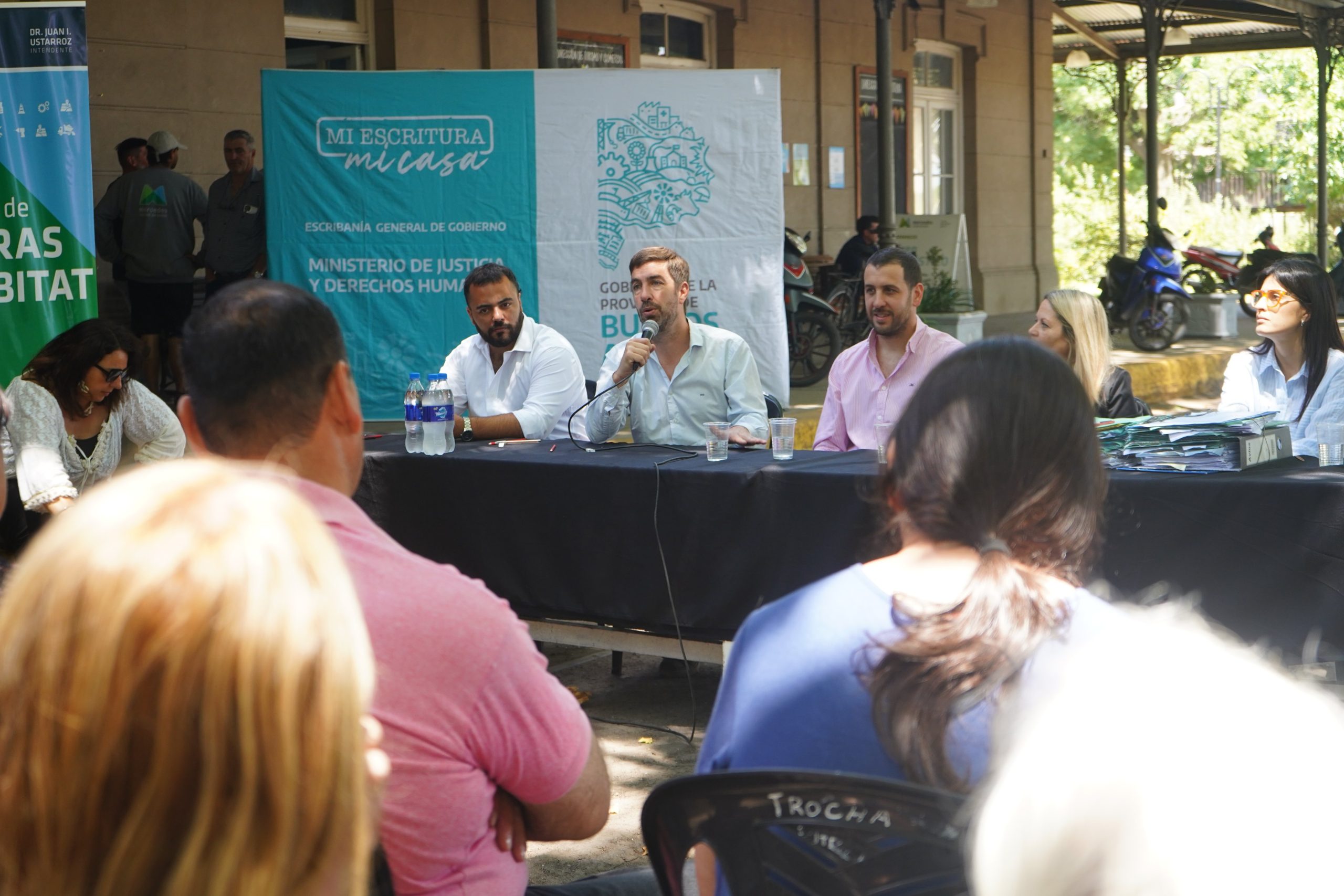 Se realizaron 194 firmas de escrituras para familias mercedinas