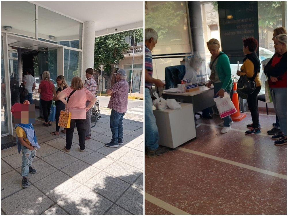 Ajuste a jubilados y largas colas en PAMI Mercedes