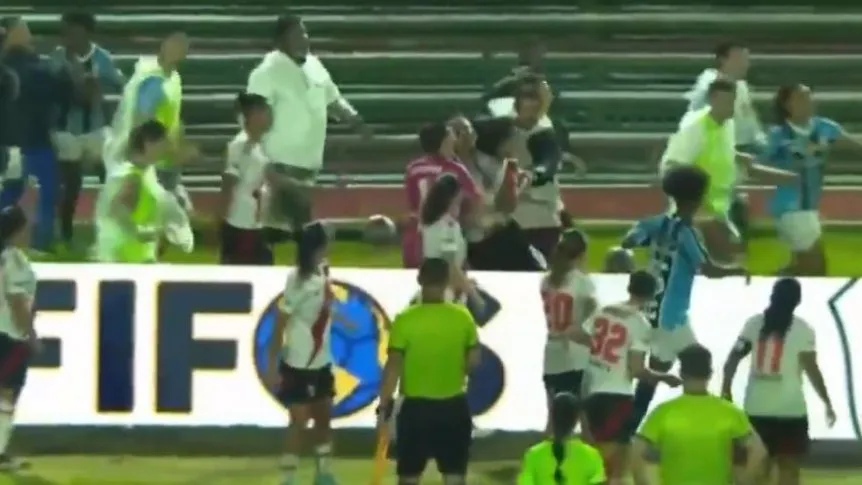 Mercedina detenida en cárcel de Brasil junto a jugadoras de River