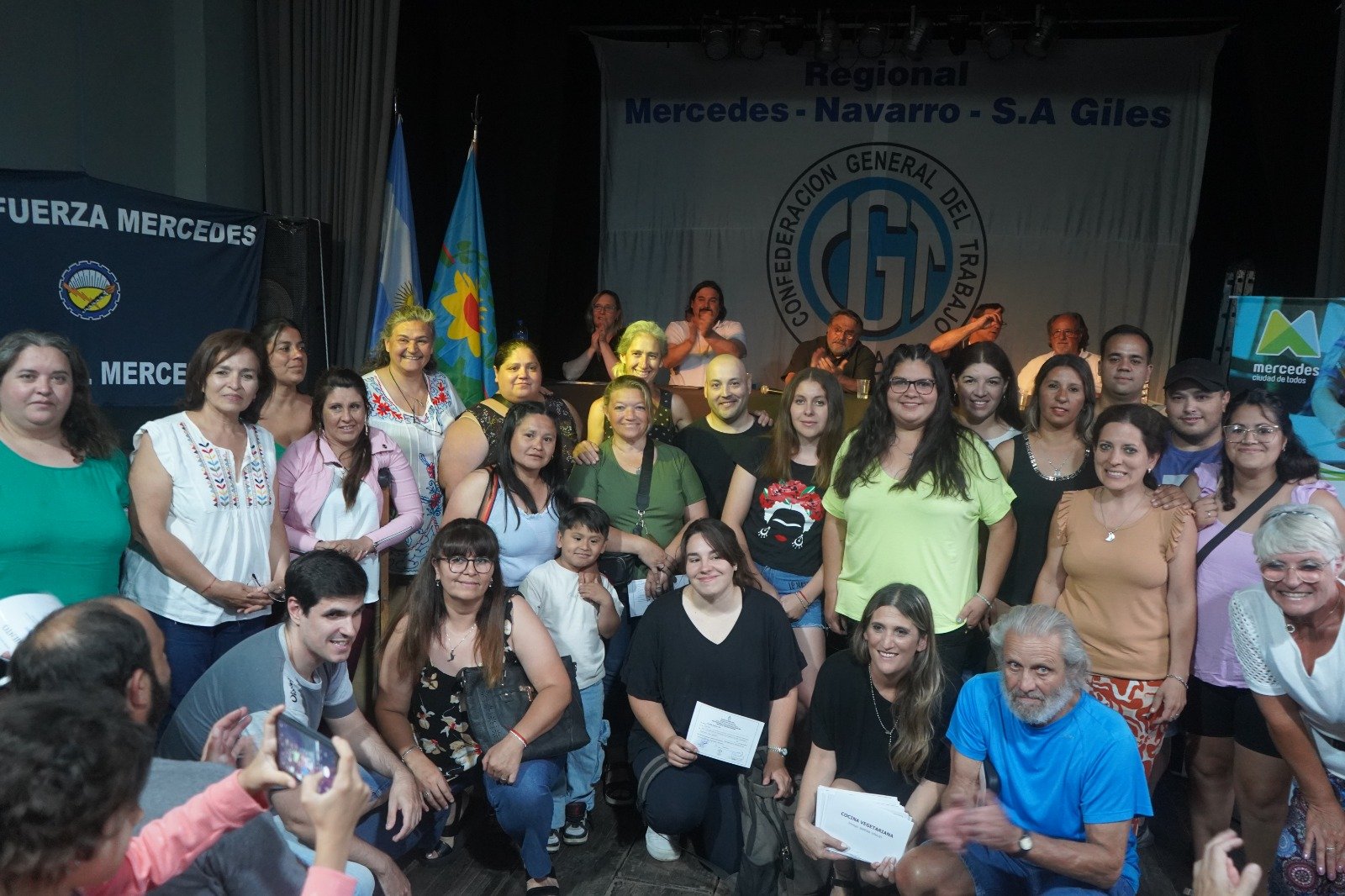 Fiesta de egreso del Centro de Formación Laboral N°402 de la CGT