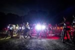 Exitosa bicicleteada nocturna desde la Dirección de Deportes