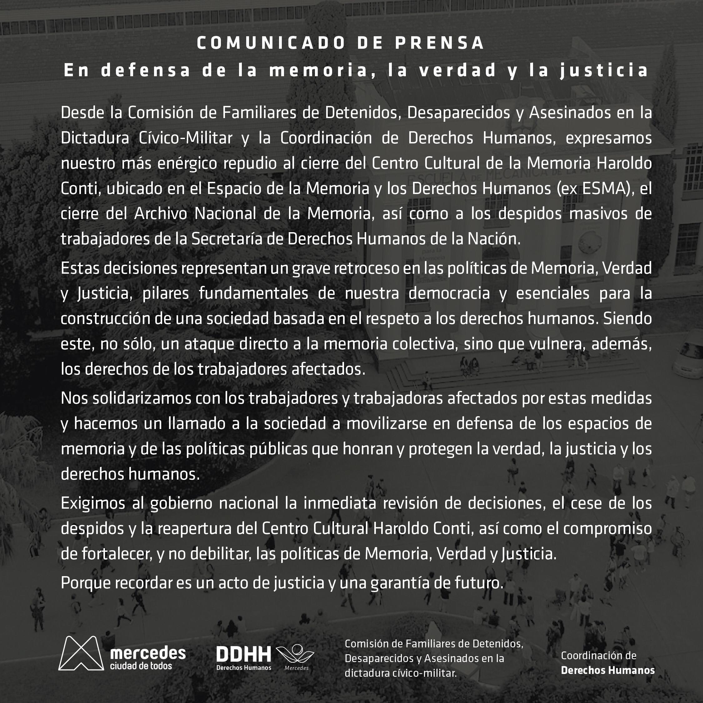 Derechos Humanos Mercedes