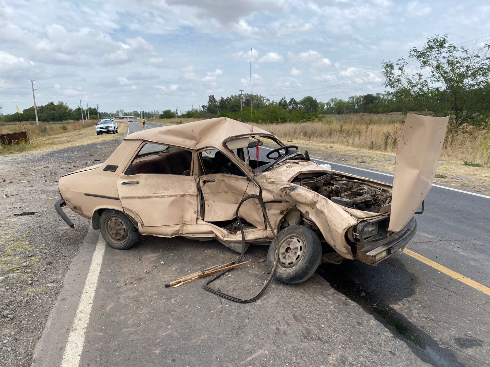 Siniestro vial en Ruta N°41 pudo ser una tragedia