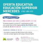 Se abrió inscripción para UBA S-XXI en el Centro de Educación Superior