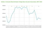 Ingresos de los docentes universitarios perdieron el 32,6 por ciento